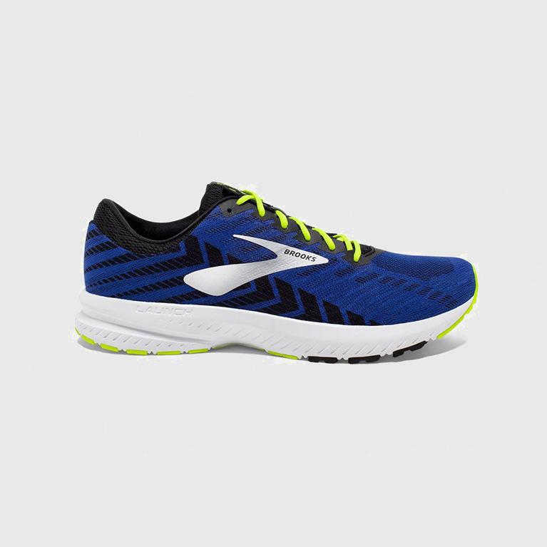 Brooks Launch 6 Israel - Men's Road Running Shoes - Blue (97351-DPLN)